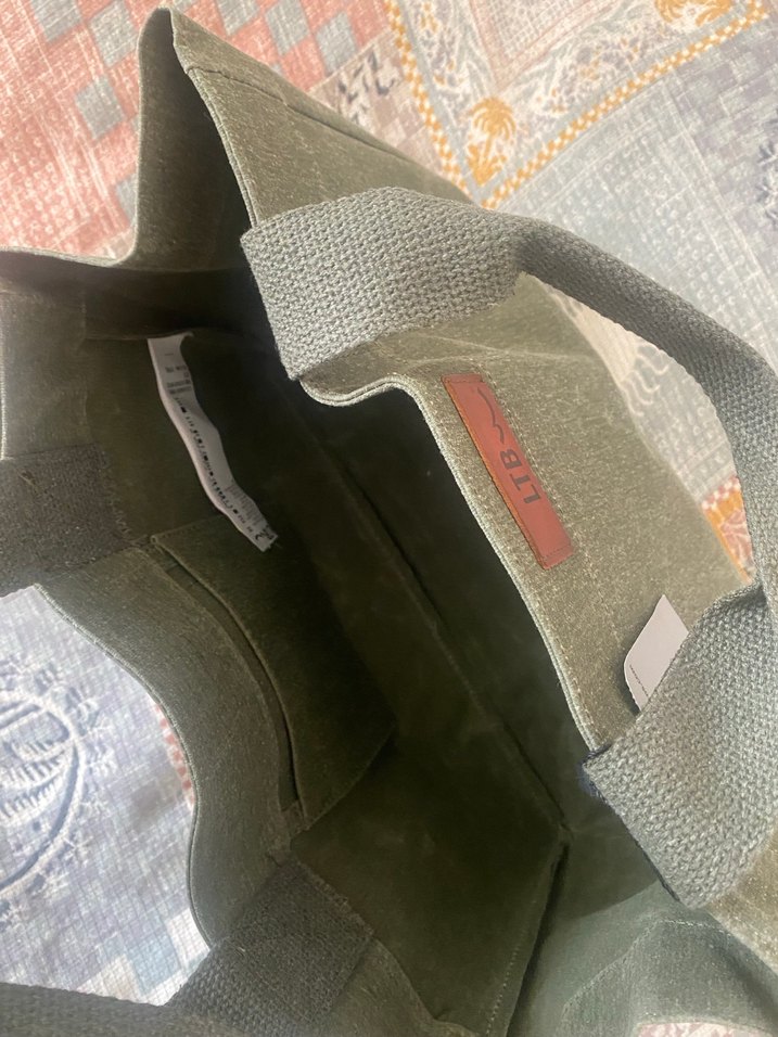 Yeşil Keten Kadın Çanta LTB - Görsel 4