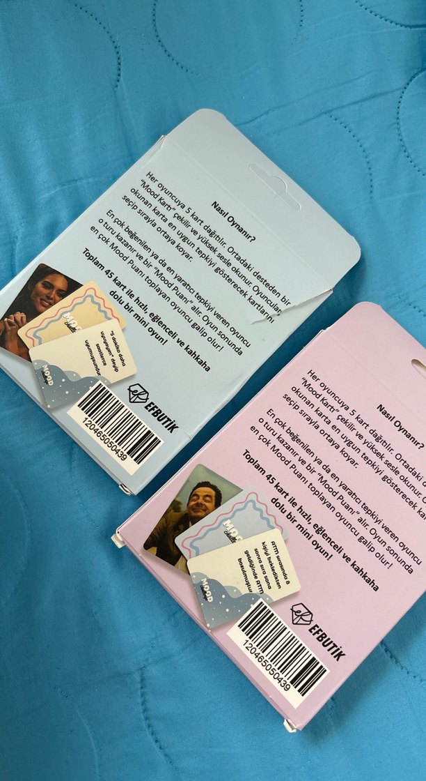 Pastel Renkli Mood Challenge Klasik Kart Oyunları - Görsel 2