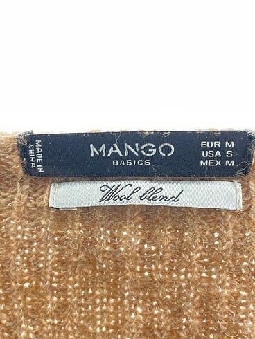 m Beden camel Renk Mango Kazak / Triko %70 İndirimli.