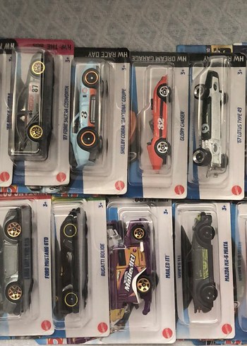 Beden Renk Hotwheels araçları kapalı kutu