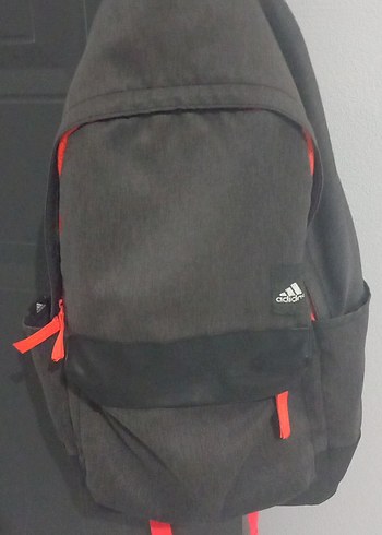 Adidas Gri Baskılı Sırt Çantası