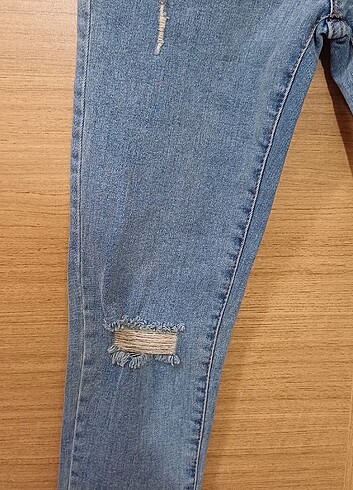 34 Beden mavi Renk Sıfır Dar Paça Kot Pantolon