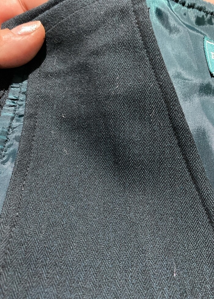 kumaş yelek çok şık - Görsel 3