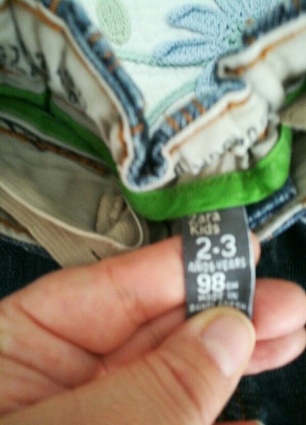 Zara kargo kot 2-3 yas - Görsel 2