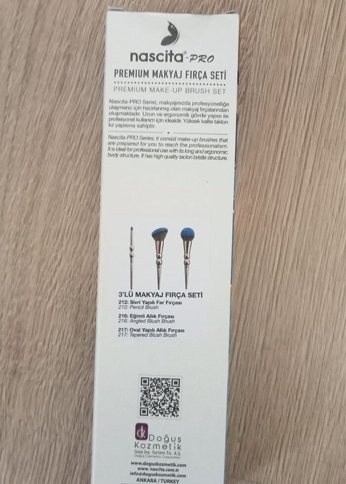 Nascita fırça seti - Görsel 2