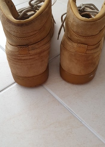 hardal sarısı Erkek Ayakkabı Bağcıkları NIKE AIR - Görsel 5