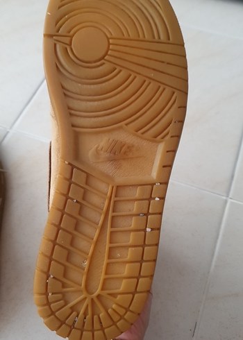 hardal sarısı Erkek Ayakkabı Bağcıkları NIKE AIR - Görsel 6