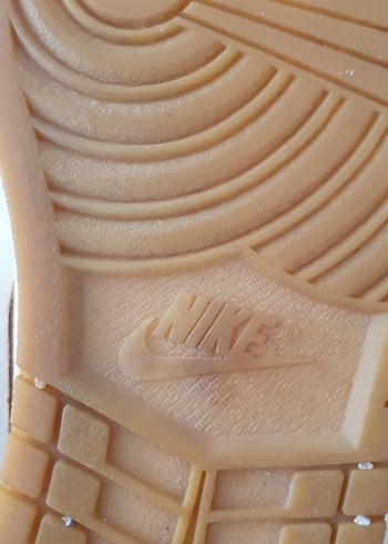 hardal sarısı Erkek Ayakkabı Bağcıkları NIKE AIR - Görsel 7