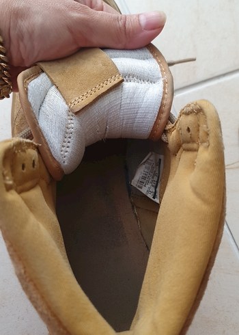 hardal sarısı Erkek Ayakkabı Bağcıkları NIKE AIR - Görsel 8