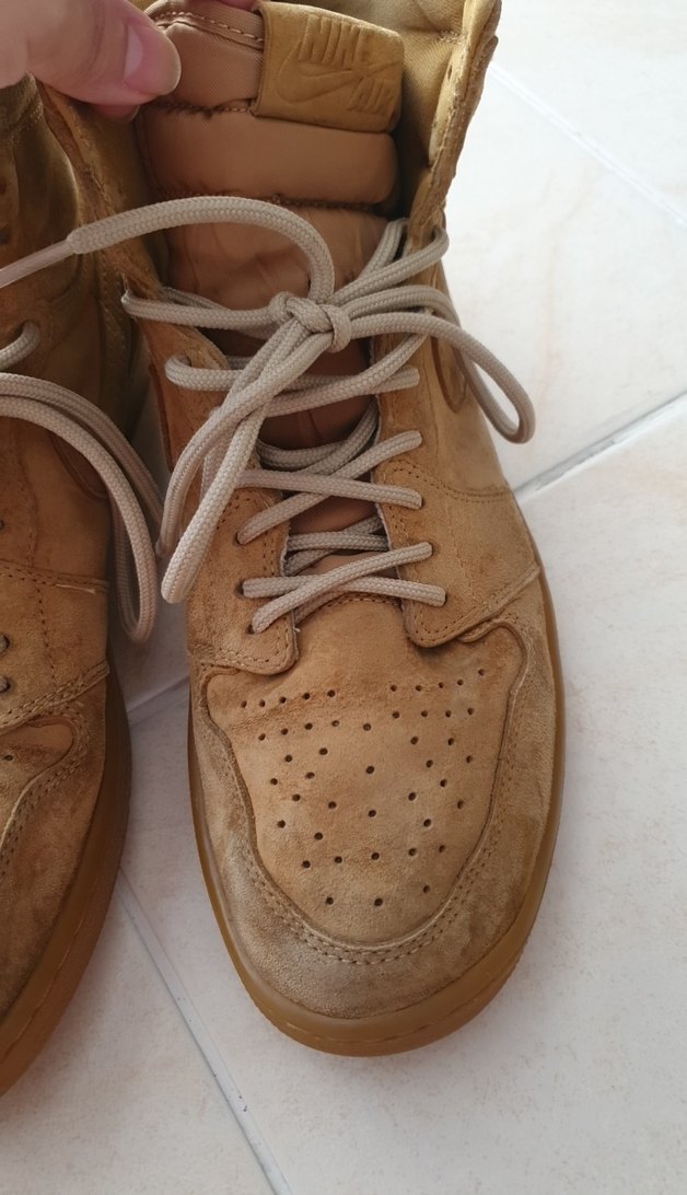 hardal sarısı Erkek Ayakkabı Bağcıkları NIKE AIR - Görsel 3