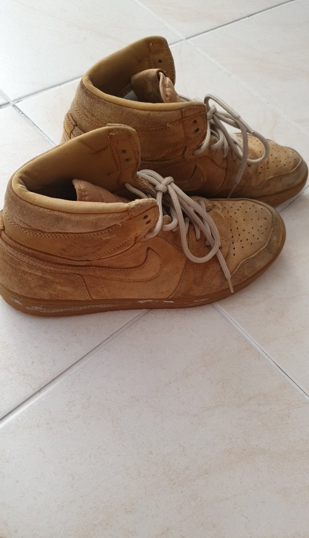 hardal sarısı Erkek Ayakkabı Bağcıkları NIKE AIR - Görsel 4