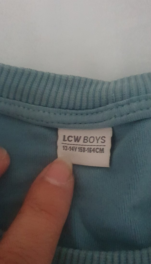 Pastel Renkli Oversize Sweatshirt 13-14yaş - Görsel 3