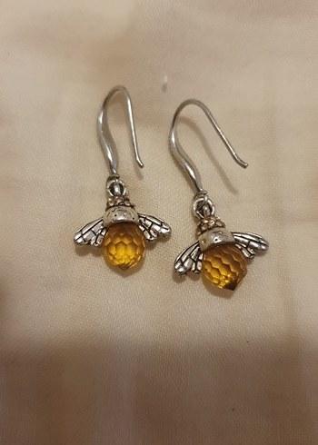 Kırmızı Boncuklu Bohem Midi Küpe - Görsel 11