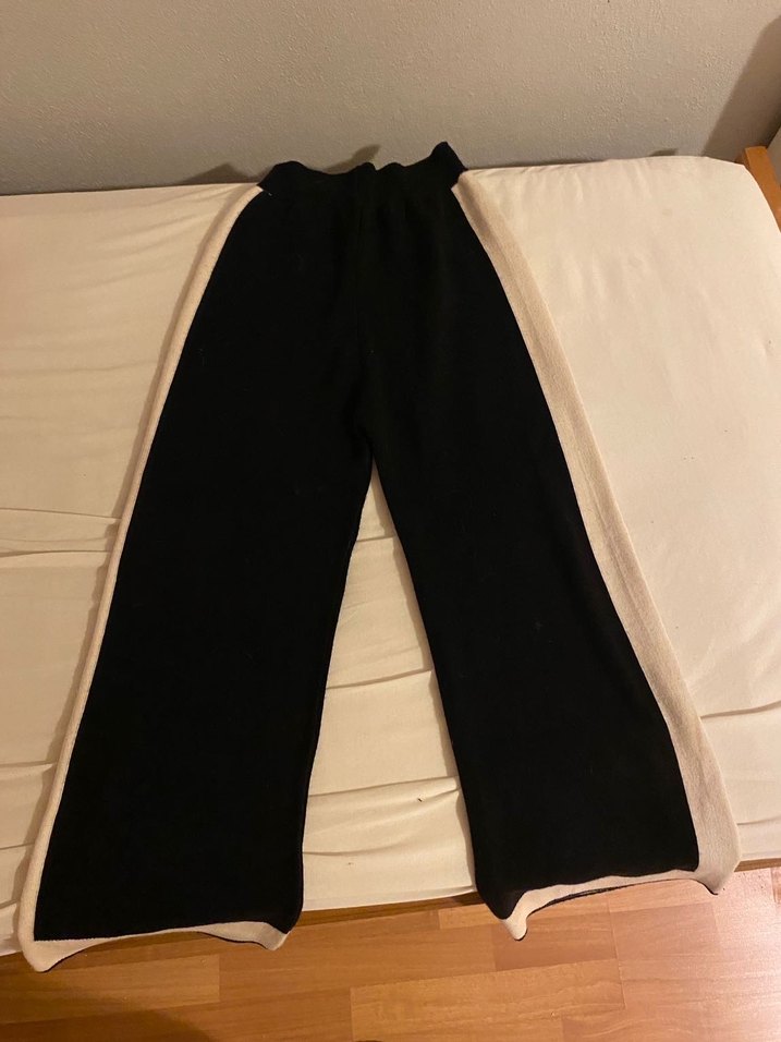 Düğmeli Siyah Midi Kadın Takım - Görsel 2