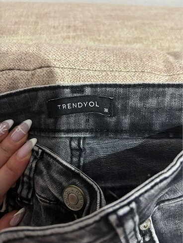 Trendyol & Milla antrasit skinny jean