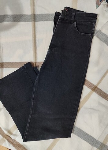 28 Beden Wide leg antrasit pantolon