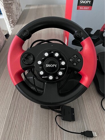Snopy snopy direksiyon seti (ps2,ps3,pc uyumlu)