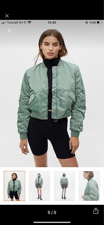 pull and bear bomber ceket