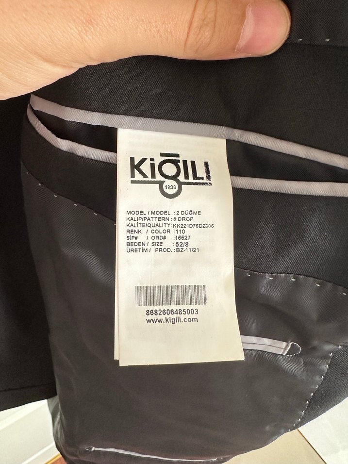 Klasik Siyah Erkek smokin - Görsel 2