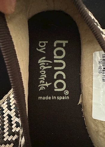 Kahverengi Zebra Desenli Kadın Dolgu Topuk Espadril - Görsel 4