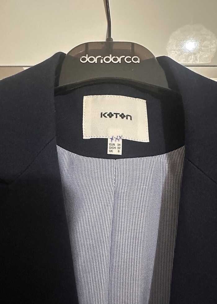 Koton basıc ceket - Görsel 4