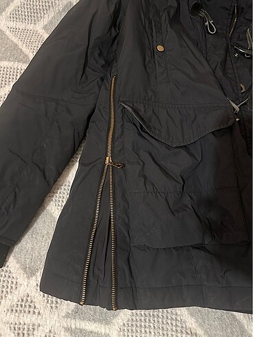 Zara kuş tüyü mont - Görsel 5