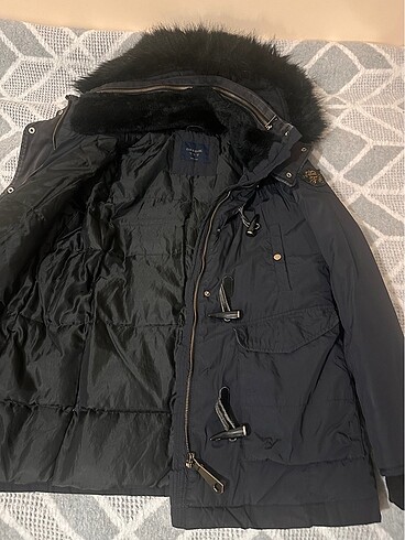 Zara kuş tüyü mont - Görsel 6