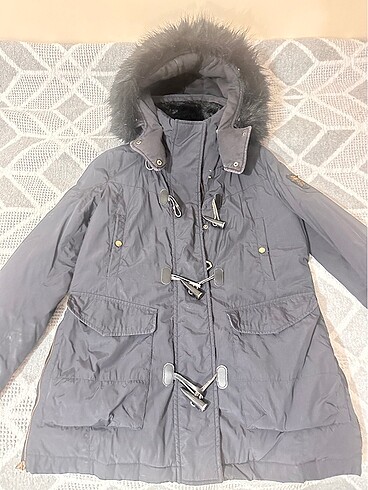 Zara kuş tüyü mont - Görsel 7