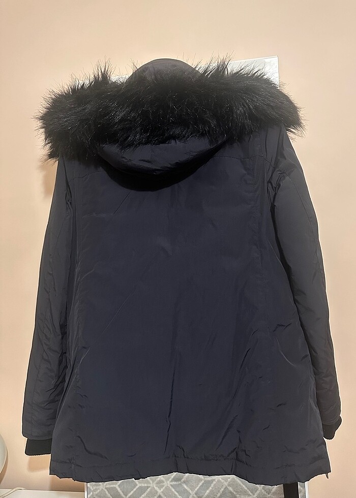 Zara kuş tüyü mont - Görsel 3