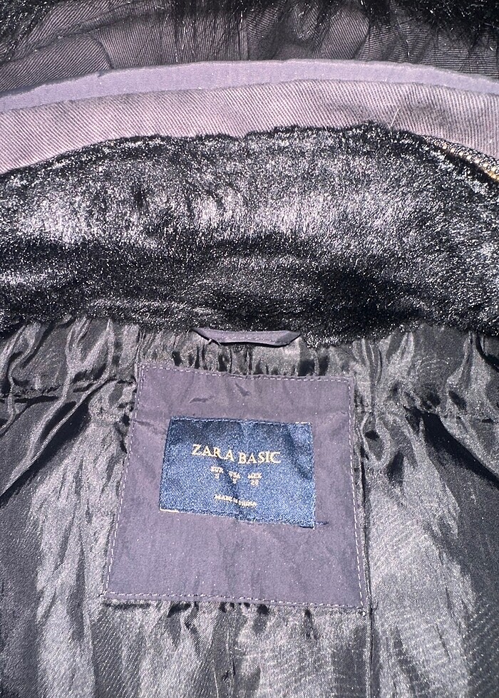 Zara kuş tüyü mont - Görsel 4