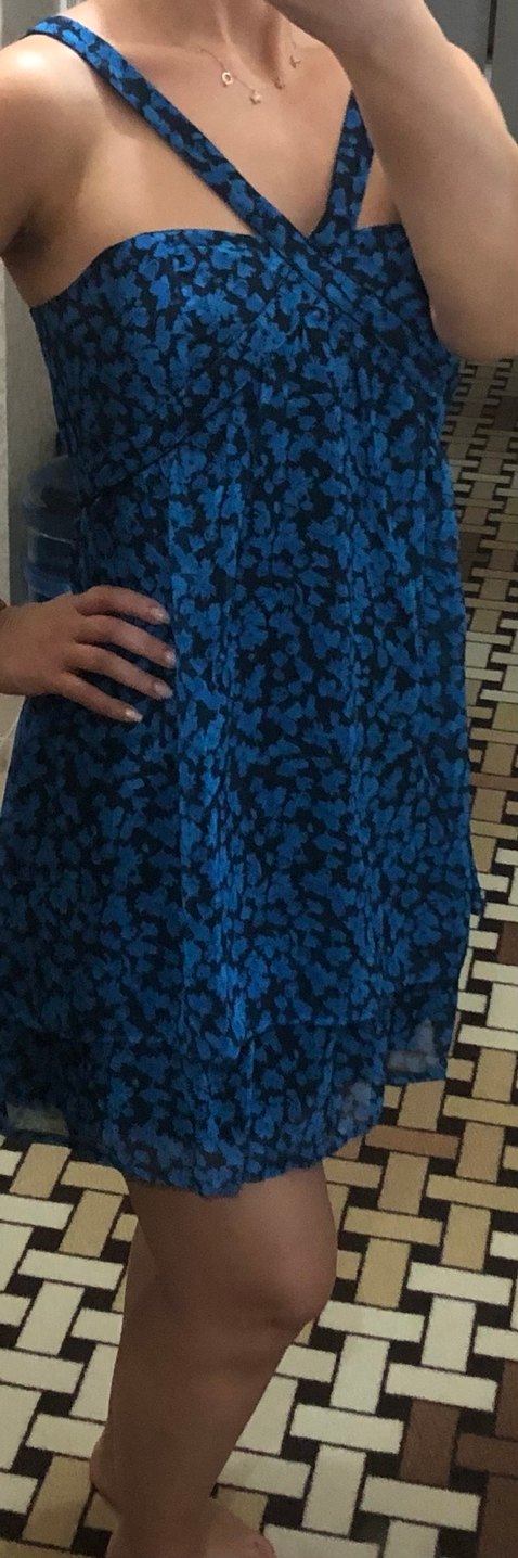 Şifon elbise - Görsel 3