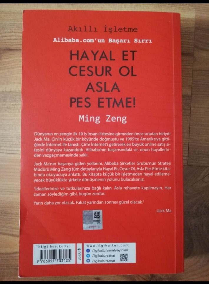 Hayal Et Cesur Ol Asla Pes Etme Kitabı - Görsel 2