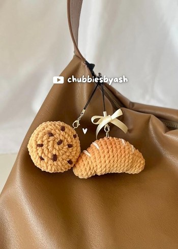 Tasarımcı El Yapımı Anahtarlık-çanta charmı