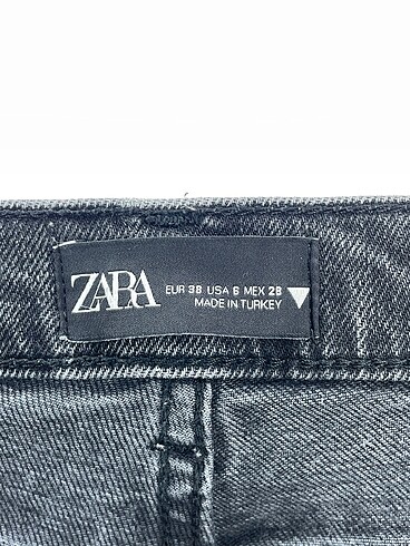 38 Beden siyah Renk Zara Jean / Kot %70 İndirimli.