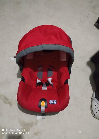 kırmızı bebek arabası - Görsel 2