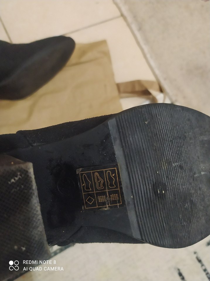 bot kadın sıyah - Görsel 3