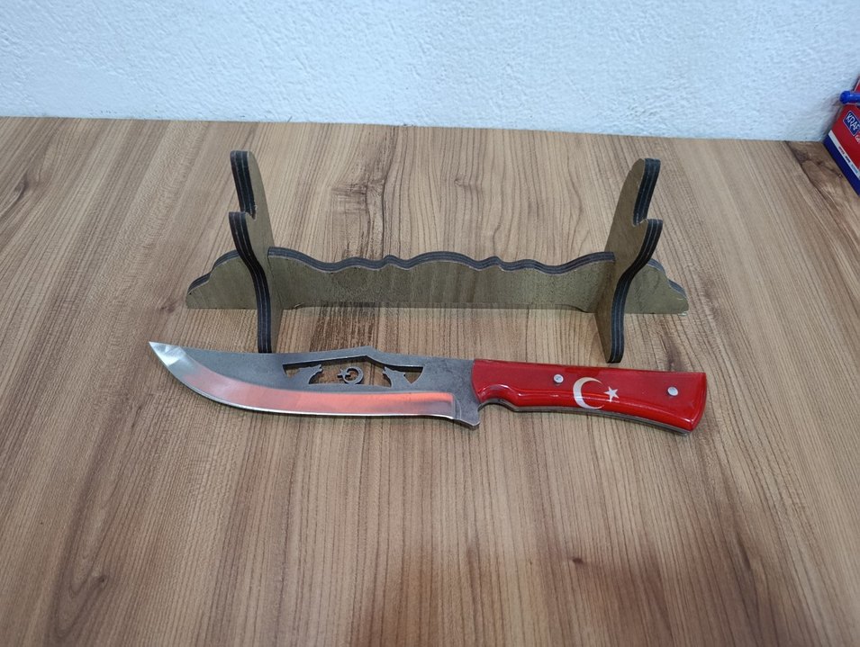 Ayyıldız Saplı Dekoratif Bıçak - Görsel 2