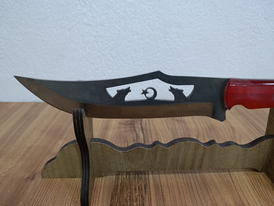 Ayyıldız Saplı Dekoratif Bıçak - Görsel 4