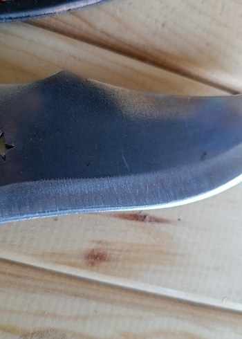 Deri Kılıflı Ahşap Saplı Bıçak - Görsel 3