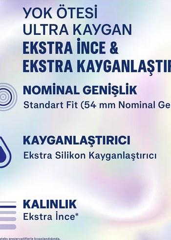 Durex Ultra Kaygan Standart Fit 20'li - Görsel 2
