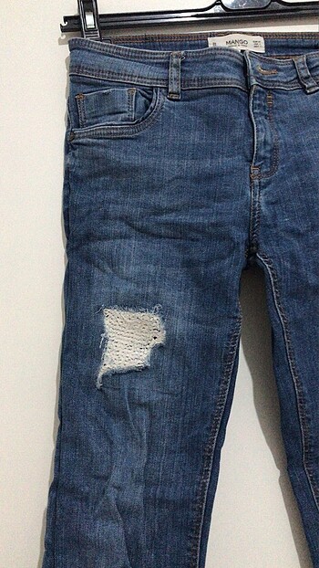 34 Beden Jean kot yırtık