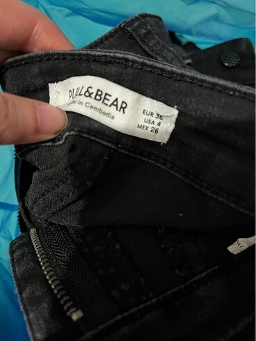 38 Beden gri Renk Pull&pear