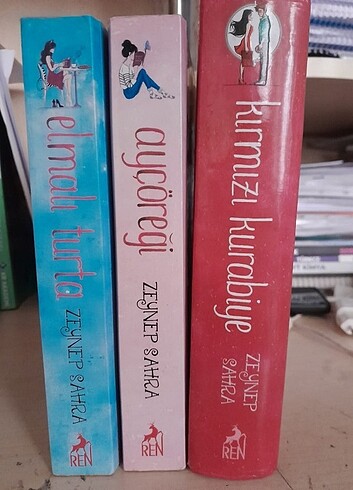 Elmalı turta,ayçöreği, kırmızı kurabiye üçlü set