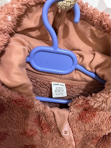 3-6 ay kız bebek peluş tulum - Görsel 2