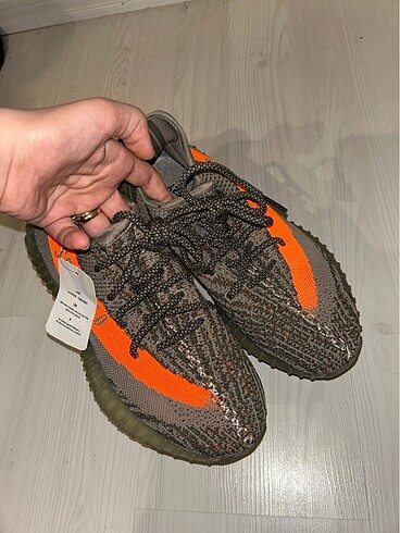38,5 Beden gri Renk Adidas Yeezy Yurt dışından