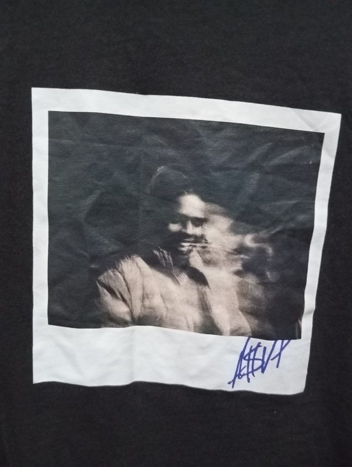 siyah asap rocky baskı tişört - Görsel 4