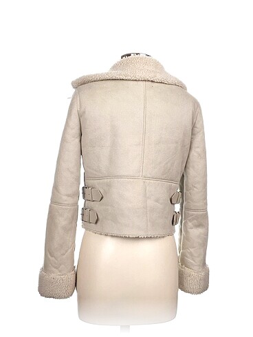 s Beden Bershka Deri Ceket %70 İndirimli.