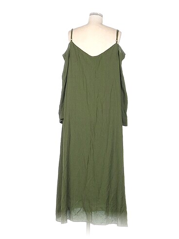 l Beden Vintage Love Uzun Elbise %70 İndirimli.