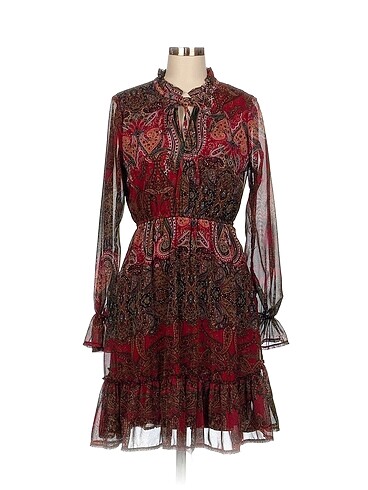Vintage Love Kısa Elbise %70 İndirimli.