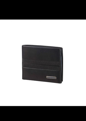 Samsonite Sik Siyah Deri Cuzdan